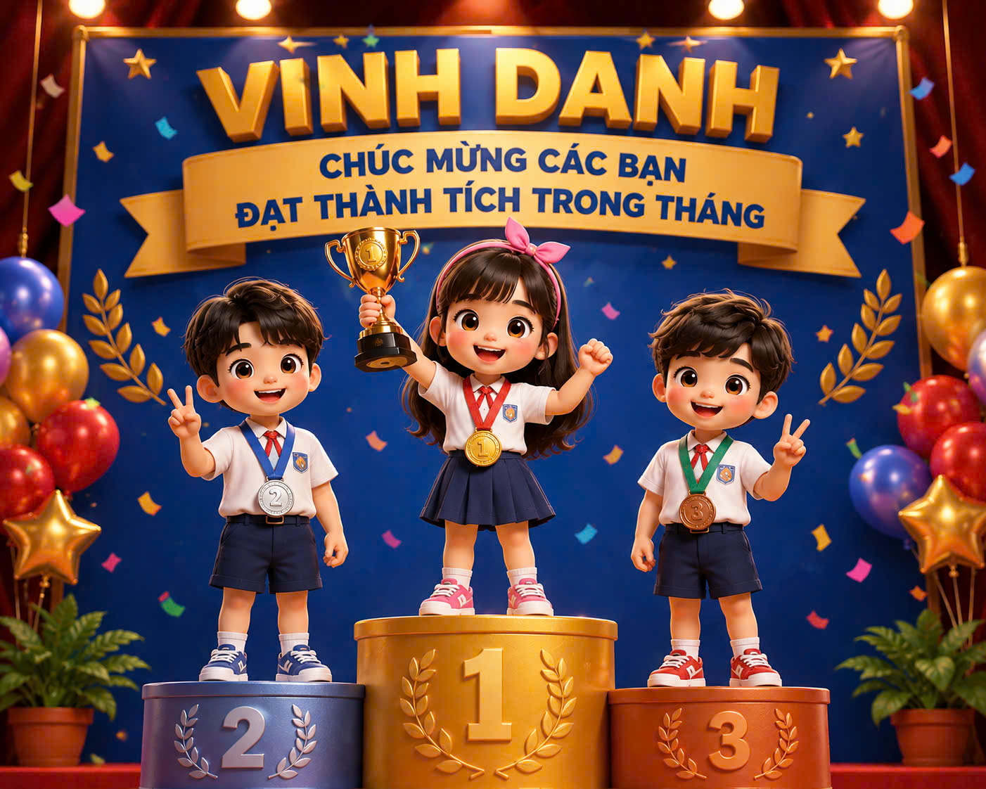buc vinh danh