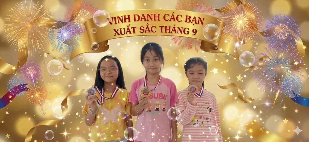 Bục Vinh Danh Tháng 9 vinh danh thang 9