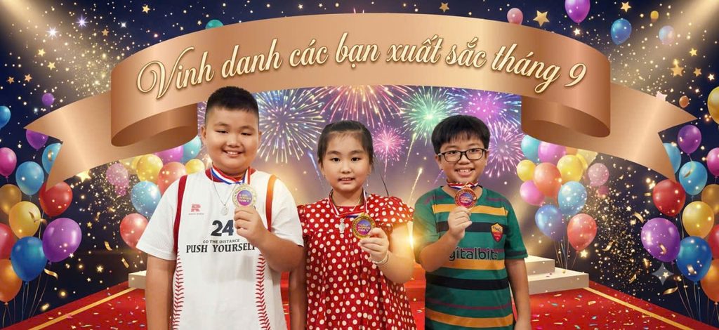 Bục Vinh Danh Tháng 9 vinh danh thang 9