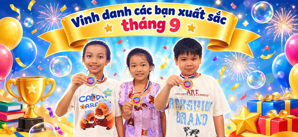 Bục Vinh Danh Tháng 9 vinh danh thang 9